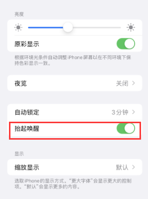 舒兰苹果授权维修站分享iPhone轻点无法唤醒怎么办