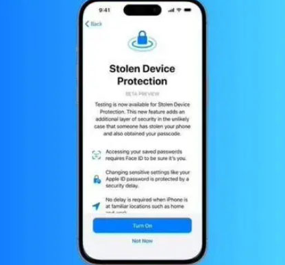 舒兰苹果授权维修店分享被盗设备保护功能开启方法 