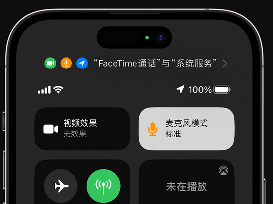 舒兰苹果授权维修网点分享iPhone在通话时让你的声音更清晰 