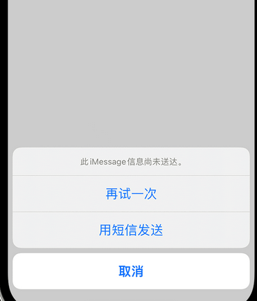 舒兰apple维修iPhone上无法正常发送iMessage信息