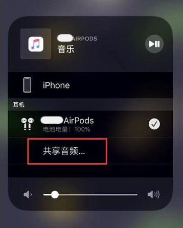 舒兰苹果14音频维修点分享iPhone14音频共享设置方法 