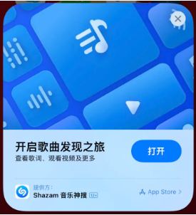 舒兰苹果14维修站分享iPhone14音乐识别功能使用方法 